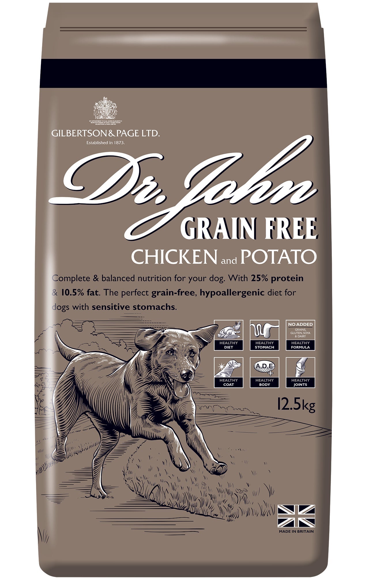Dr John Grain Free – kurczak z ziemniakami, karma bez zbóż, 12,5 kg - Premium Dog Food from Gilbertson & Page - Just $49.50! Shop now at Gilbertson & Page Europe