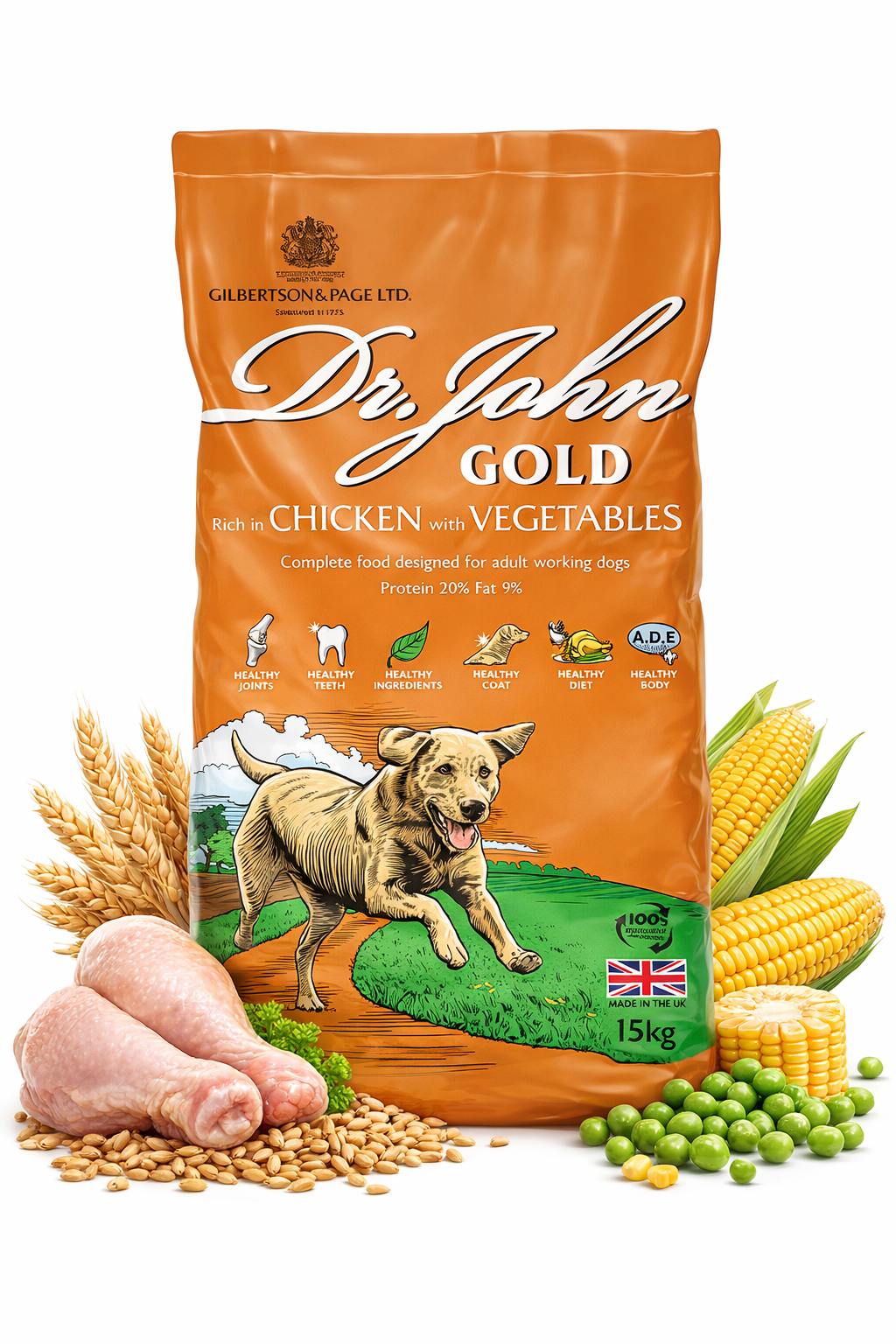 Hundefutter 15kg – für große Hunde