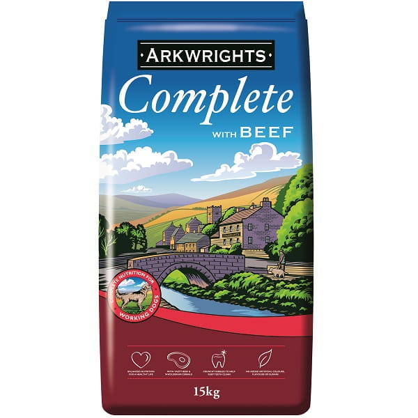 Arkwrights Beef 4 kg – Kompletna karma z wołowiną dla dorosłych psów - Premium Dog Food from Gilbertson & Page - Just $8.50! Shop now at Gilbertson & Page Europe