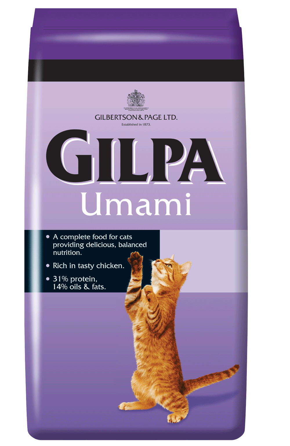 Gilpa UMAMI 15kg – Smaczna i zbilansowana karma dla dorosłych kotów - Premium Cat Food from Gilbertson & Page - Just $39.90! Shop now at Gilbertson & Page Europe