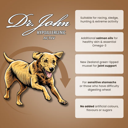 Dr John Hypoallergenic Activ – pakiet 2×12,5 kg