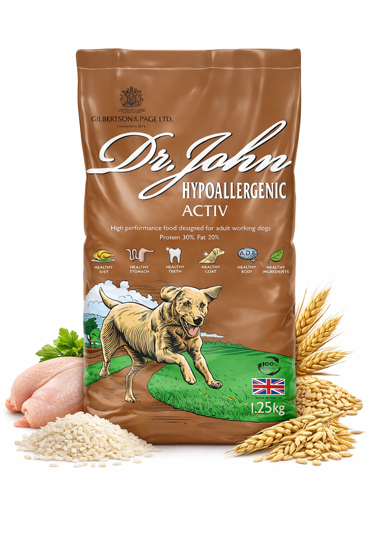 Dr John Hypoallergenic Activ – dla psów aktywnych • 12,5 kg