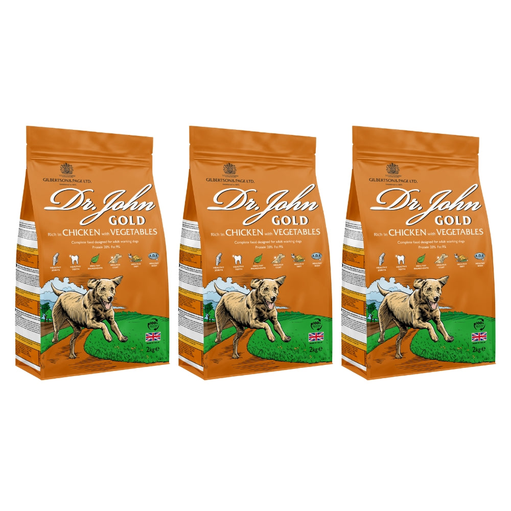 Dr John Gold – Huhn & Gemüse • 4kg