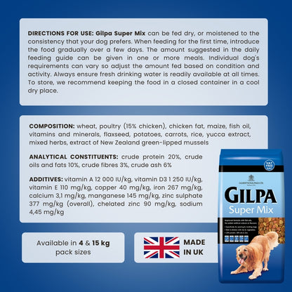 Gilpa Super Mix – 2×15 kg