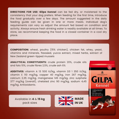 Gilpa Kennel – 2×15 kg