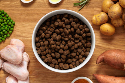 Hondenvoer Dr John Graanvrij – Kip met aardappelen, zonder granen, 3x2 kg pakket
