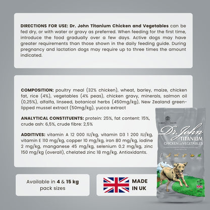 Dr John Titanium – pakiet 2×15 kg