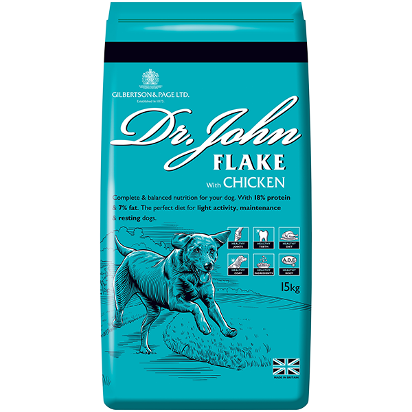 Dr John FLAKE 15 kg - Premium Dog Food from Gilbertson & Page - Just $29.90! Shop now at Gilbertson & Page Europe