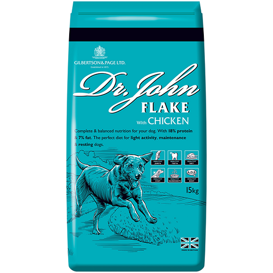 Dr John FLAKE 15 kg - Premium Dog Food from Gilbertson & Page - Just $29.90! Shop now at Gilbertson & Page Europe