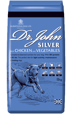 Dr John SILVER CHICKEN with VEGETABLES 15 kg - Premium Dog Food from Gilbertson & Page - Just $30.90! Shop now at Gilbertson & Page Europe